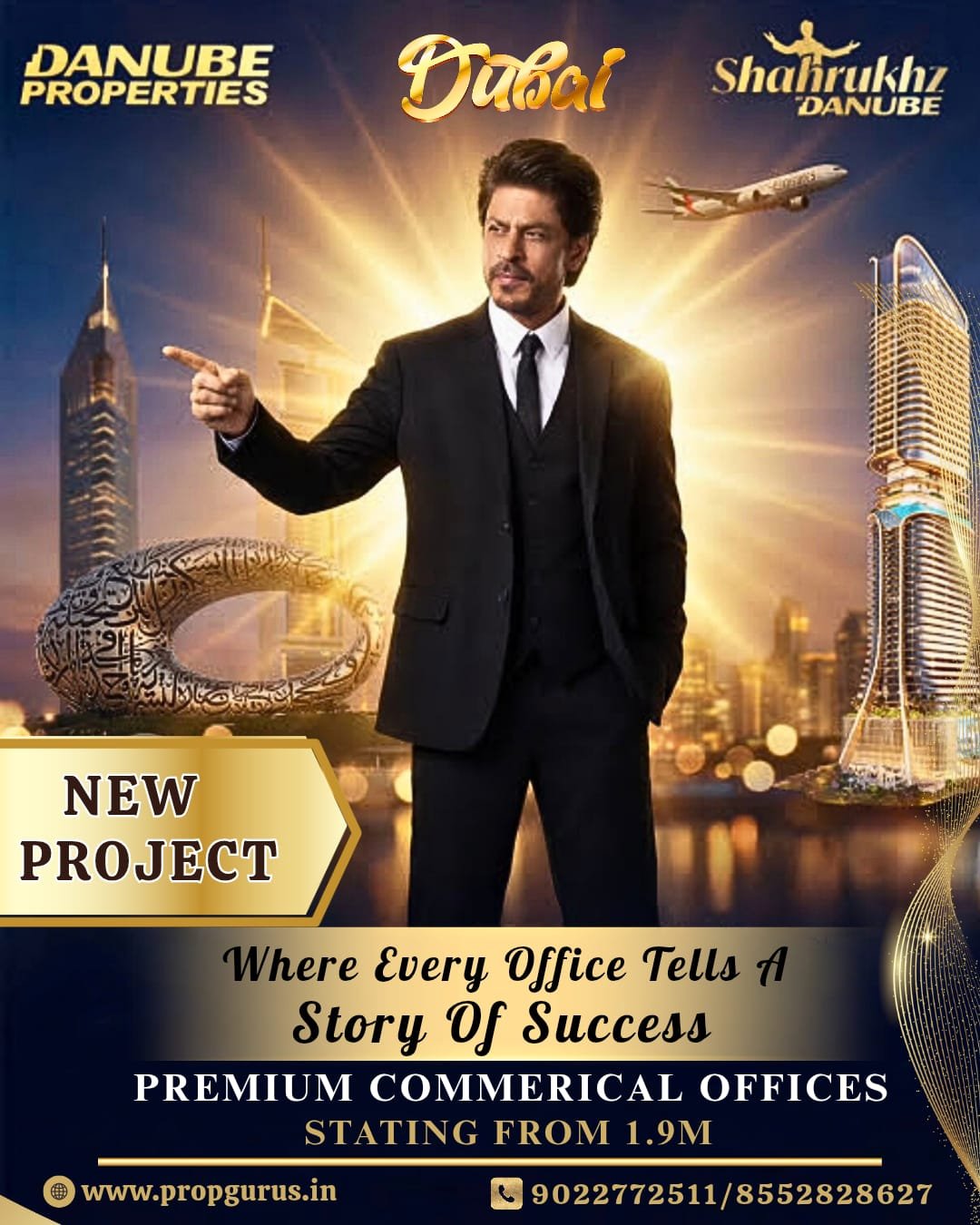Danube Properties New Commercial Project with Shah Rukh Khan