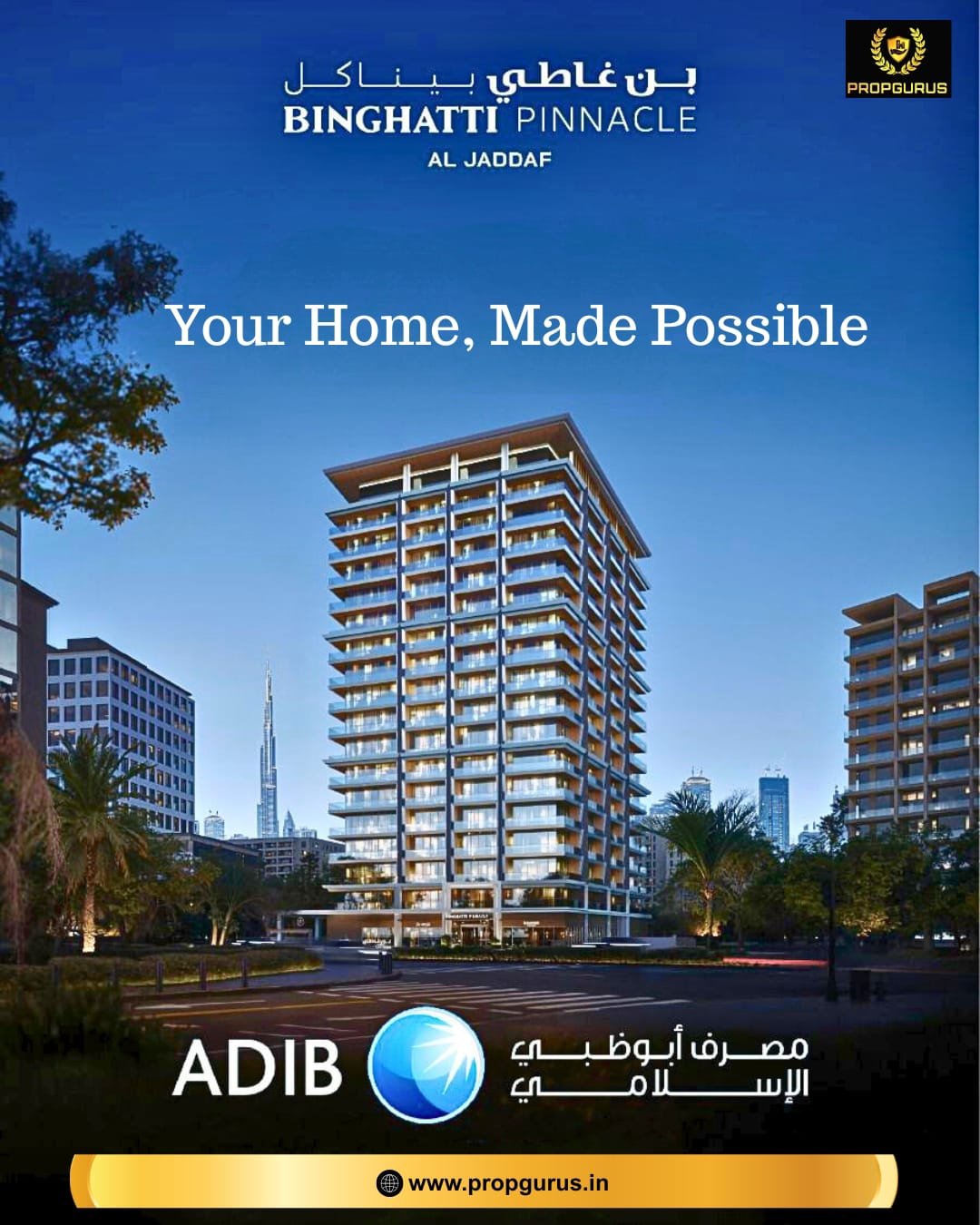 Binghatti Pinnacle Al Jaddaf